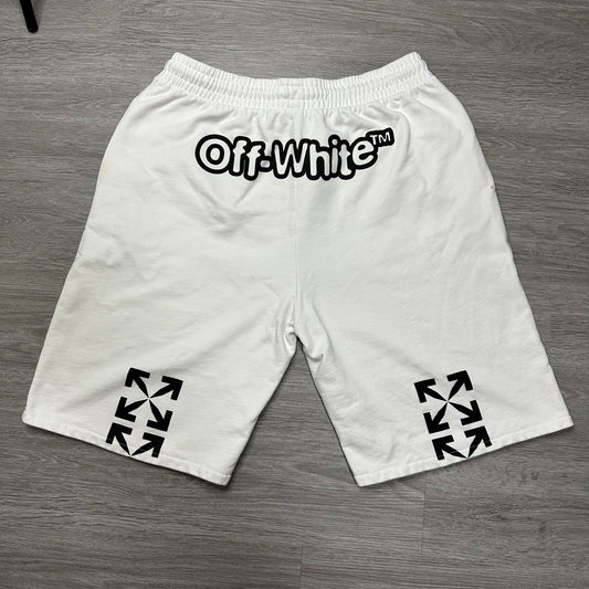 Off White Blur Arrow Sweatshorts