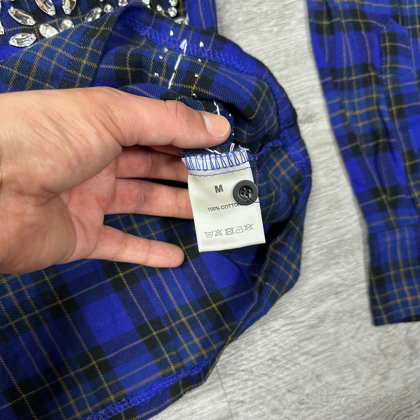 Vale Forever Blue Inferno Flannel