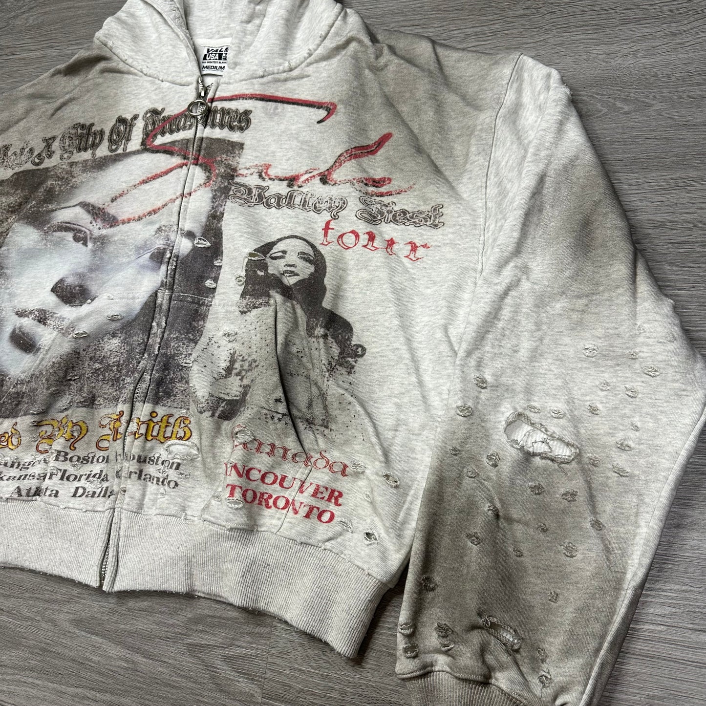 Vale Forever “Valley Fest” Sade Zip Up Hoodie