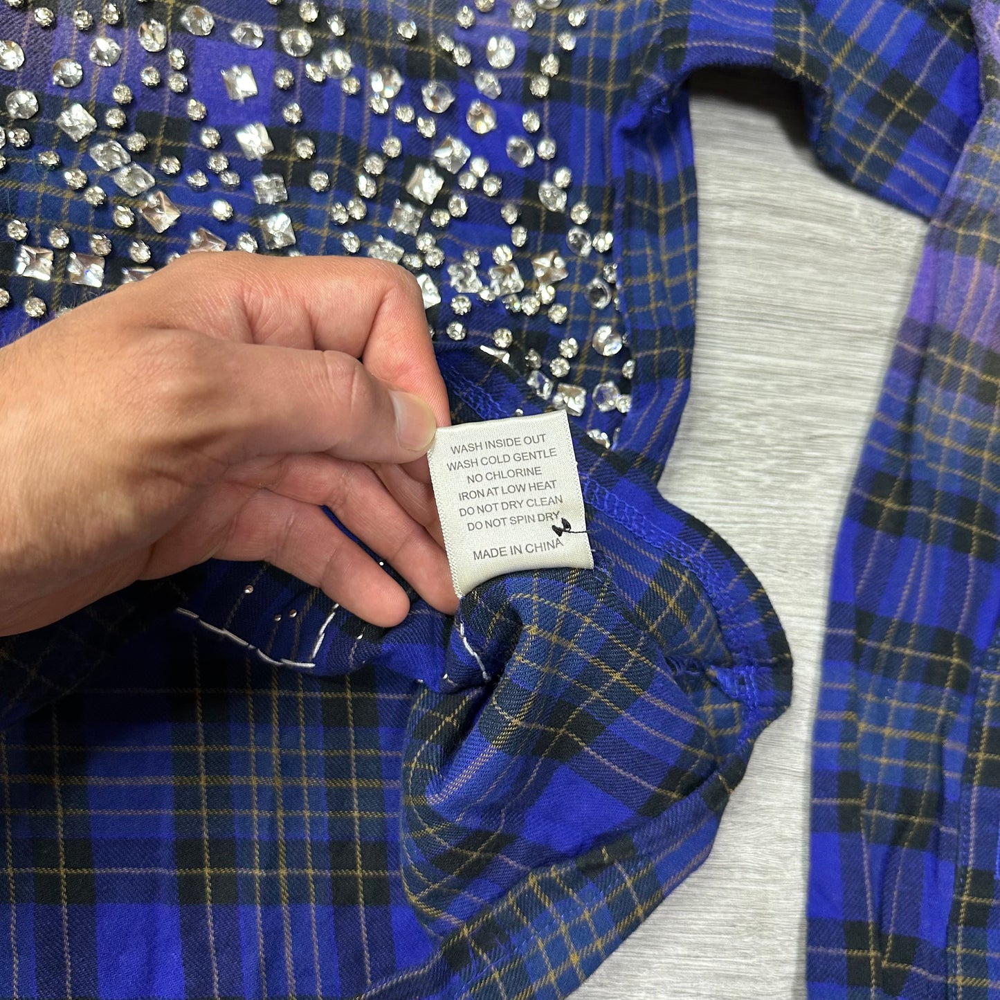 Vale Forever Blue Inferno Flannel