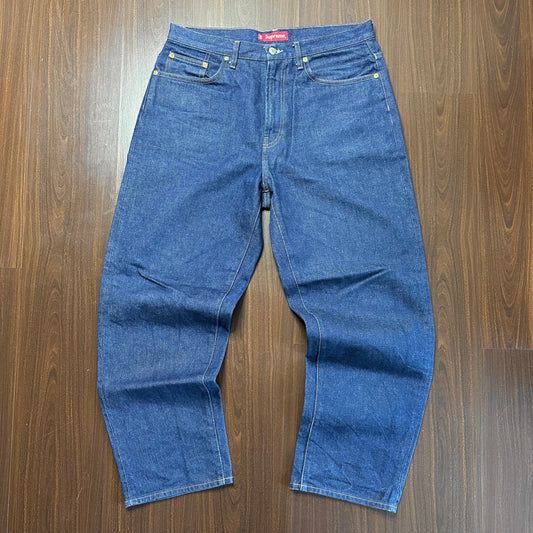 Supreme Baggy Jean (FW22) Rigid Indigo