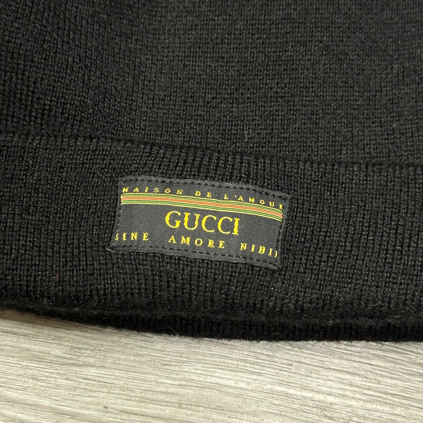 Gucci Patch Logo Beanie