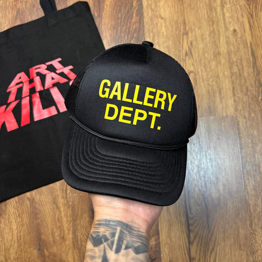 Gallery Dept. Logo Trucker Hat Black