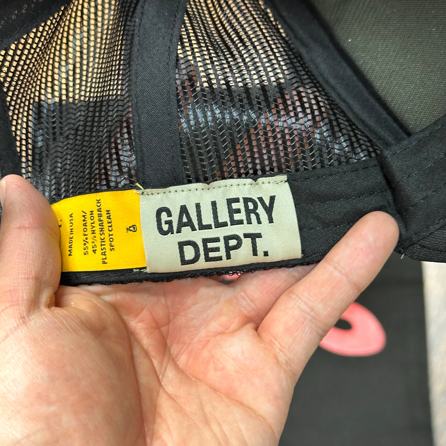 Gallery Dept. Logo Trucker Hat Black