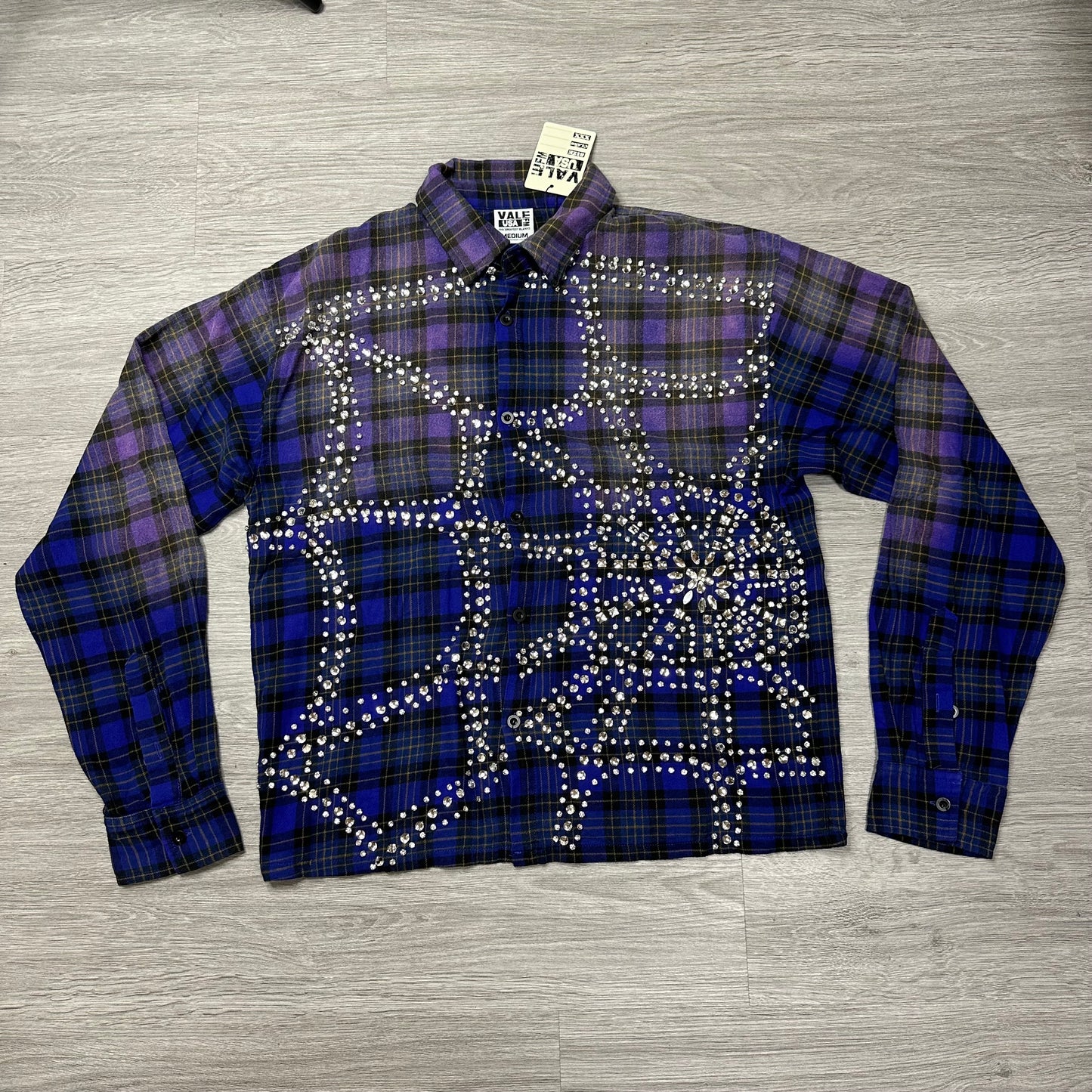 Vale Forever Blue Inferno Flannel