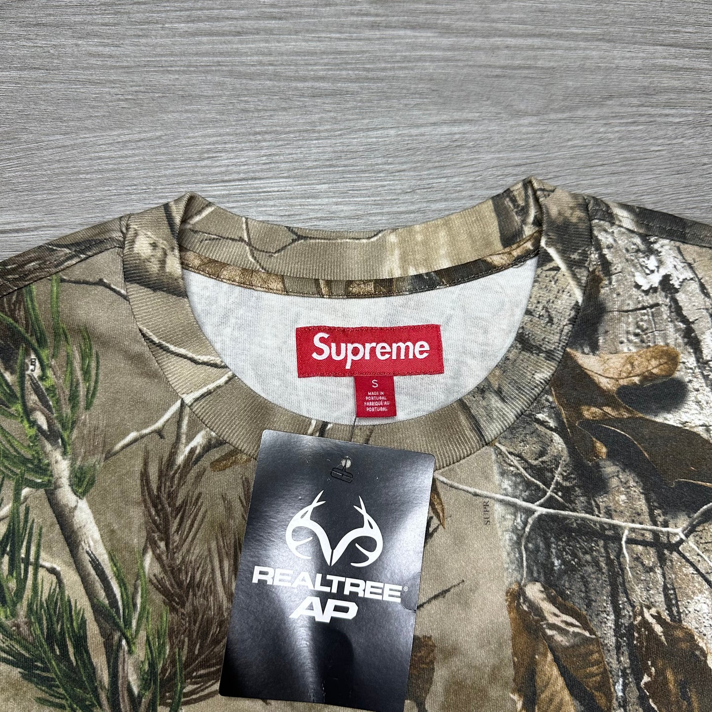 Supreme Small Box L/S Tee (FW25) Realtree AP Camo