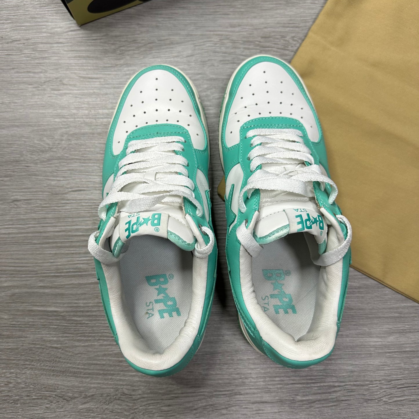 A Bathing Ape BAPESTA #4 M1 Green