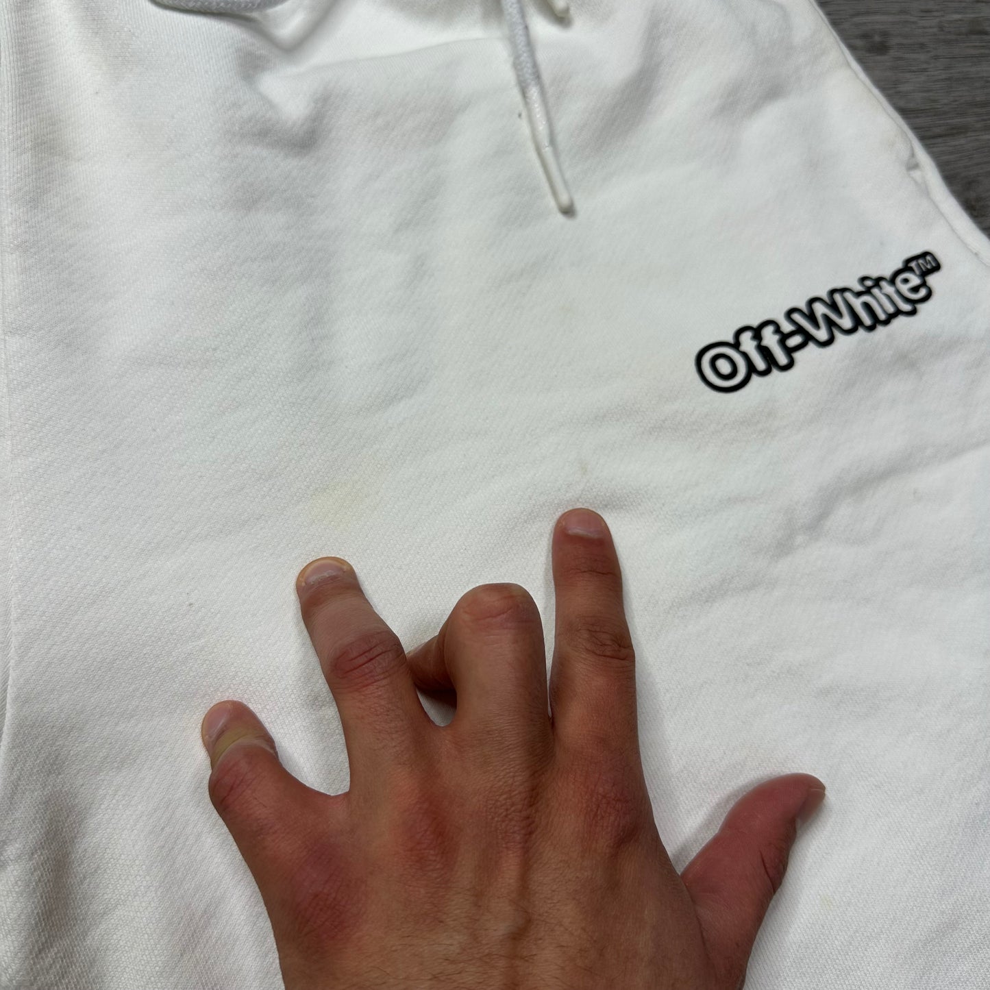 Off White Blur Arrow Sweatshorts