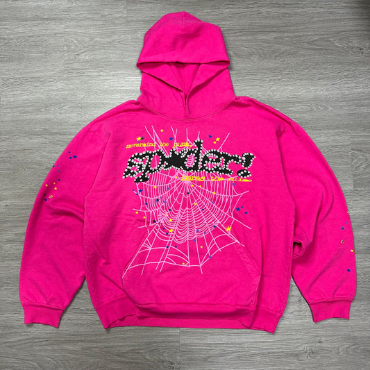 Sp5der P*NK V2 Hoodie
