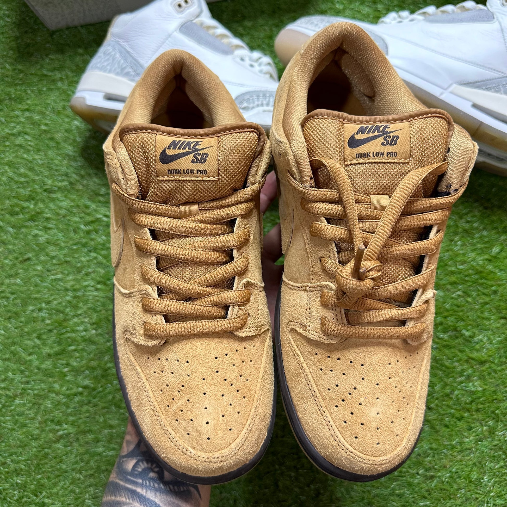 Nike Sneaker Sb Dunk Low Pro Wheat Mocha Wheat Sb Dunk Low Pro